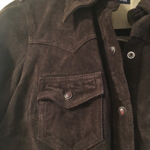 Gap Suede Western Shirt - Size S